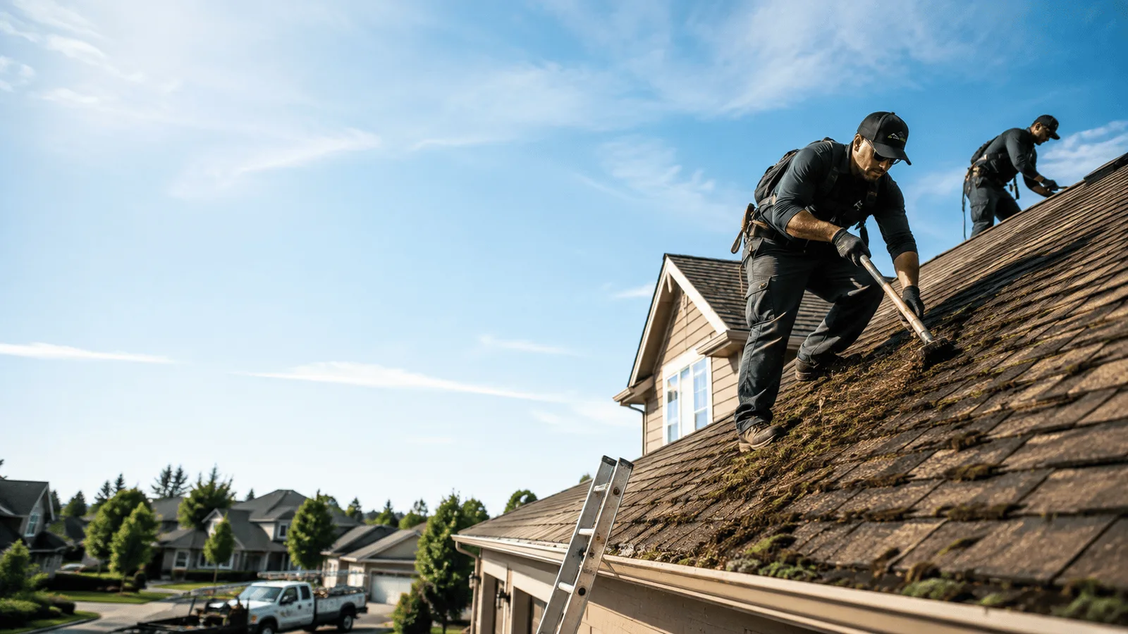 Roof Moss Removal in Middlefield, CT near me